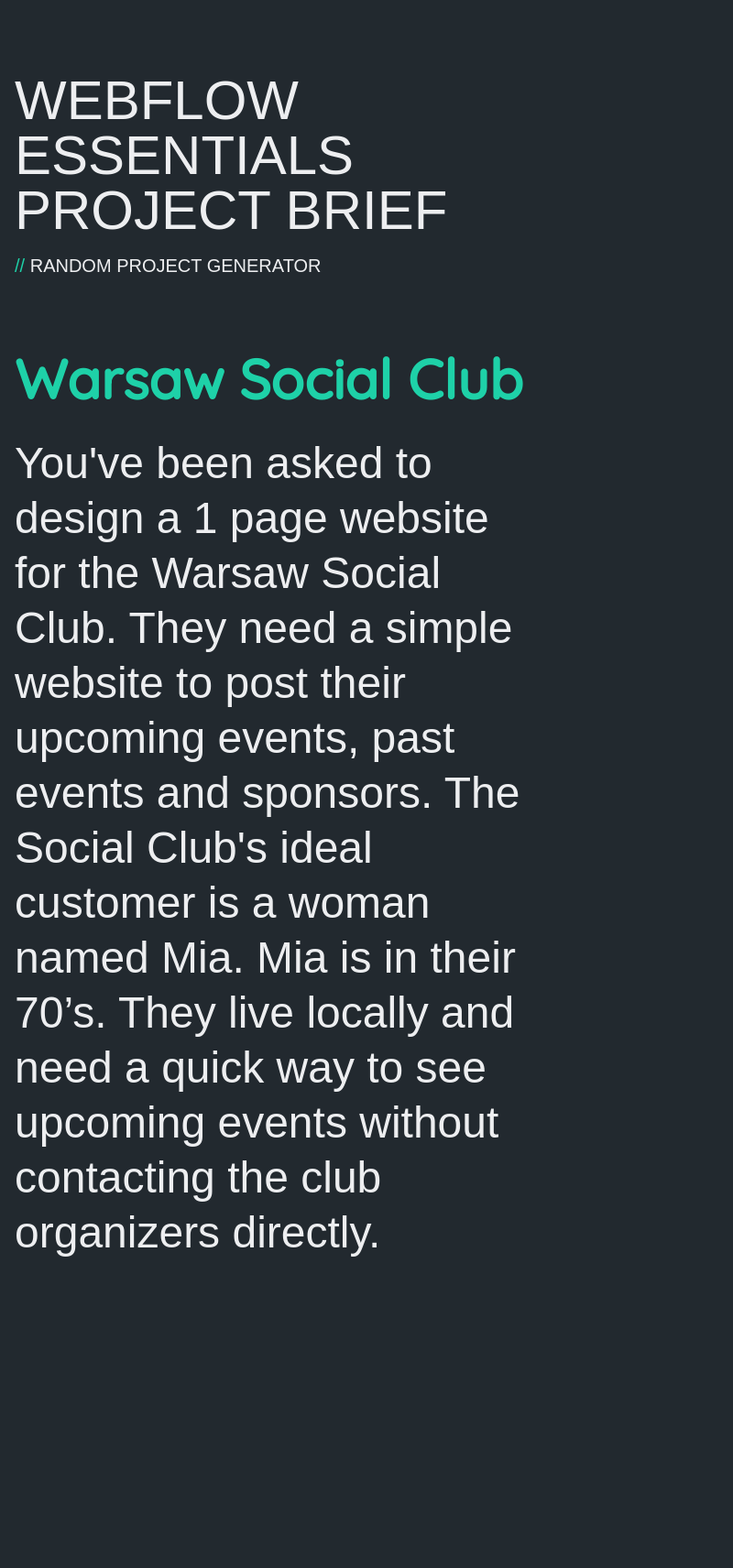 Warsaw Social Club — Community for 70+ - Item 3